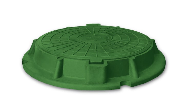 Люк канализационный пластиковый